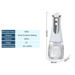 Irigator dentar cu presiune HailiCare - 5 capete - Alb