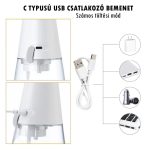 Irigator dentar cu presiune HailiCare - 5 capete - Alb