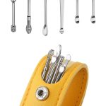 6 részes fém fültisztító szett