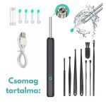 Bezdrátová sada na odstraňování ušního mazu s Wifi - černá