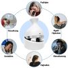 Aparat electric de masaj pentru cap și corp cu 4 moduri pentru diverse dureri - Alb