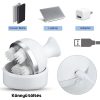 Aparat electric de masaj pentru cap și corp cu 4 moduri pentru diverse dureri - Alb