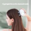 Aparat inteligent de masaj pentru cap cu 6 tehnici de masaj pe laturi - Alb