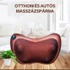 Pernă de masaj pentru acasă și în mașină cu 8 capete de masaj, terapie termo- și magnetică
