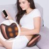 Pernă de masaj pentru acasă și în mașină cu 8 capete de masaj, terapie termo- și magnetică