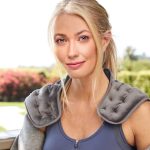 Bezdrátový ohřívač ramen a krku v univerzální velikosti - šedý