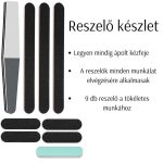 Set manichiură și pedichiură - 21 buc.