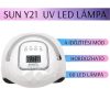 SUN Y21 UV/LED műkörmös lámpa - Fehér