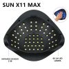 SUN X11 MAX UV/LED műkörmös lámpa