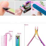 Set manichiură 8 piese - Rainbow