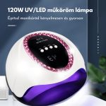 Lampă UV/LED pentru unghii BLUEQUE, 120W - F15 - Roz