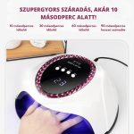 Lampă UV/LED pentru unghii BLUEQUE, 120W - F15 - Roz