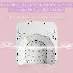 M&R 701 Pro nagy teljesítményű műkörmös UV/LED lámpa - Black Friday