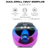 Nail Drill professzionális elektromos körömcsiszoló XSUV-202Plus - Shiny Ombre Metalic