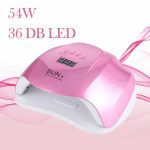 Lampă UV/LED pentru unghii Sun X - Roz strălucitor
