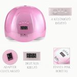 Lampă UV/LED pentru unghii Sun X - Roz strălucitor