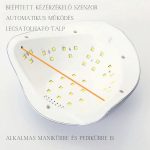 Sun X UV/LED lampa na nehty - lesklá stříbrná