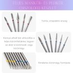 30dílná sada diamantových brusných hlav - ZH-03