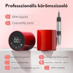 Pilă de unghii profesională BLUEQUE - BQ213 Roșu