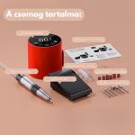 Pilă de unghii profesională BLUEQUE - BQ213 Roșu