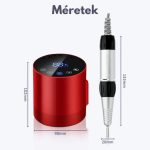 Pilă de unghii profesională BLUEQUE - BQ213 Roșu