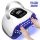 Lampă de unghii SUN X19 MAX UV/LED cu temporizator, ecran tactil LCD, senzor inteligent - Albă
