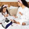 Lampă de unghii SUN X19 MAX UV/LED cu temporizator, ecran tactil LCD, senzor inteligent - Albă