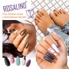 Set Mini Oja Gel Rosalind cu Oja Gel de Bază, Top Coat Lucios și Mat – 23 bucăți RATC23-002