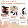 Set Mini Oja Gel Rosalind cu Oja Gel de Bază, Top Coat Lucios și Mat – 23 bucăți RATC23-002