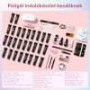Rosalind Poligél Körömépítő Készlet UV/LED Lámpával és Körömreszelőkkel - 34 részes RE12ZTC34-01