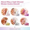 Rosalind Poligél Körömépítő Készlet UV/LED Lámpával és Körömreszelőkkel - 34 részes RE12ZTC34-01