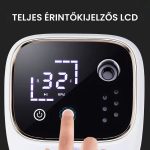 Profesionální přenosná elektrická bruska na nehty 45000 ot./min s digitálním displejem, bílá