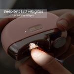 Professzionális 2 az 1-ben Körömcsiszoló és Polírozó Manikűrhöz - Rózsaszín