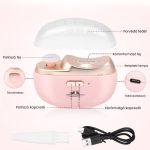 Professzionális 2 az 1-ben Körömcsiszoló és Polírozó Manikűrhöz - Rózsaszín