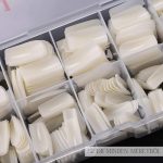 Set vârfuri de unghii artificiale în 10 mărimi, 500 buc - Alb, mare