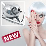 Pilă de unghii Nail Master - Argintiu strălucitor