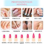 Pilă de unghii Nail Master - Argintiu strălucitor