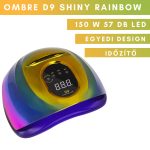 Lampă UV/LED pentru unghii Ombre D9 Shiny - Curcubeu