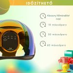 Lampă UV/LED pentru unghii Ombre D9 Shiny - Curcubeu