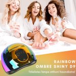 Lampă UV/LED pentru unghii Ombre D9 Shiny - Curcubeu