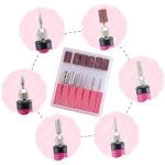 Elektromos mini körömcsiszoló gép - Fekete - Black Friday