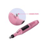 Elektromos mini körömcsiszoló gép - Púder - Black Friday