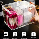 Kozmetikai tároló és rendszerező arcápoláshoz, fedéllel - Black Friday