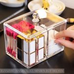 Kozmetikai tároló és rendszerező arcápoláshoz, fedéllel - Black Friday