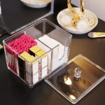 Kozmetikai tároló és rendszerező arcápoláshoz, fedéllel - Black Friday