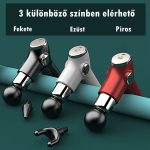 Mini masážní pistole se 4 hlavicemi - KH-515 - červená