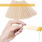 Set de epilare Wax 100 - 300 g de ceară și 10 spatule - Alb