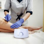 Set de epilare Wax 100 - 300 g de ceară și 10 spatule - Alb