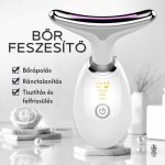 Intenzívna elektrická svetelná terapia - masážny prístroj na vrásky a spevnenie pokožky - ES-1081 - biely