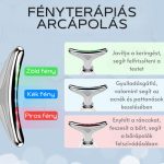 Intenzívna elektrická svetelná terapia - masážny prístroj na vrásky a spevnenie pokožky - ES-1081 - biely